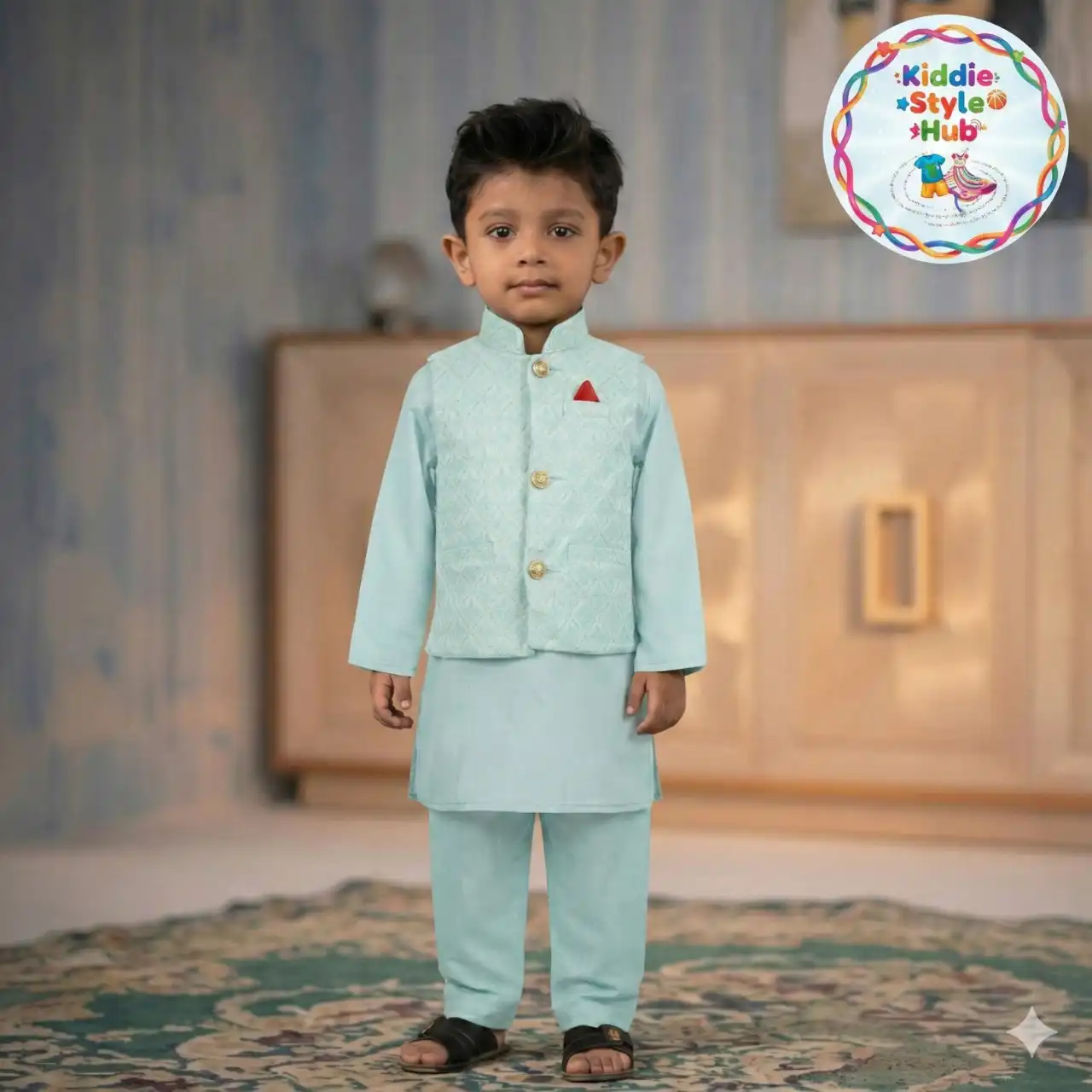 paste Baby Premium Punjabi Pajama With Koti Set